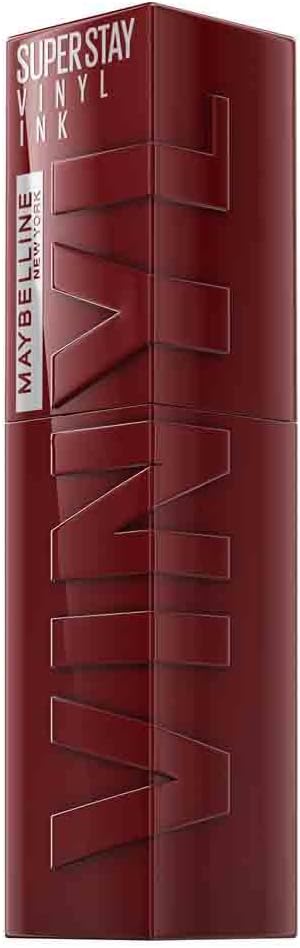 Maybelline Liquid Lipstick, Super Stay Vinyl Ink Liquid Lip Colour, Smudge-free Makeup, Long Lasting up to 16h, Shine Finish, No Budge, Vegan Formula, Maybelline New York, Shade: 55 Royal Greenwize