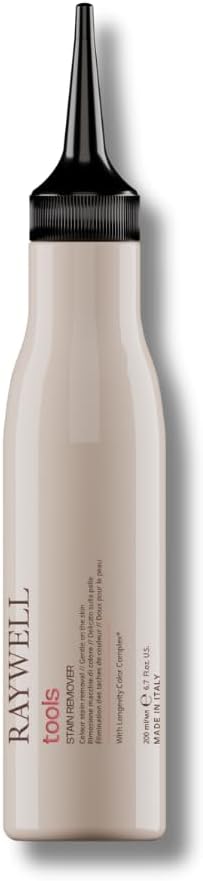 Raywell Eterna Stain Remover Colour Stain Remover - Gentle Remover for Hair Colour Stains on the Skin, Skin-Friendly Aftertreatment, 200 ml Raywell
