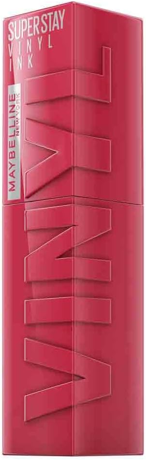 Maybelline Liquid Lipstick, Super Stay Vinyl Ink Liquid Lip Colour, Smudge-free Makeup, Long Lasting up to 16h, Shine Finish, No Budge, Vegan Formula, Maybelline New York, Shade: 20 Coy Greenwize