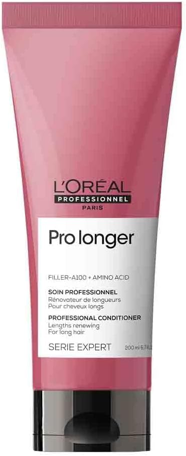 L’Oréal Professionnel Conditioner, With FL’Oréal Professionnel Conditioner, With Filler-A100 And Amino Acid for Long Hair With Thin Ends, Serie Expert Pro Longer, 200 mlller-A100 And Amino Acid for c, Serie Expert Pro Longer, 200 ml L'Oréal Professionnel Paris