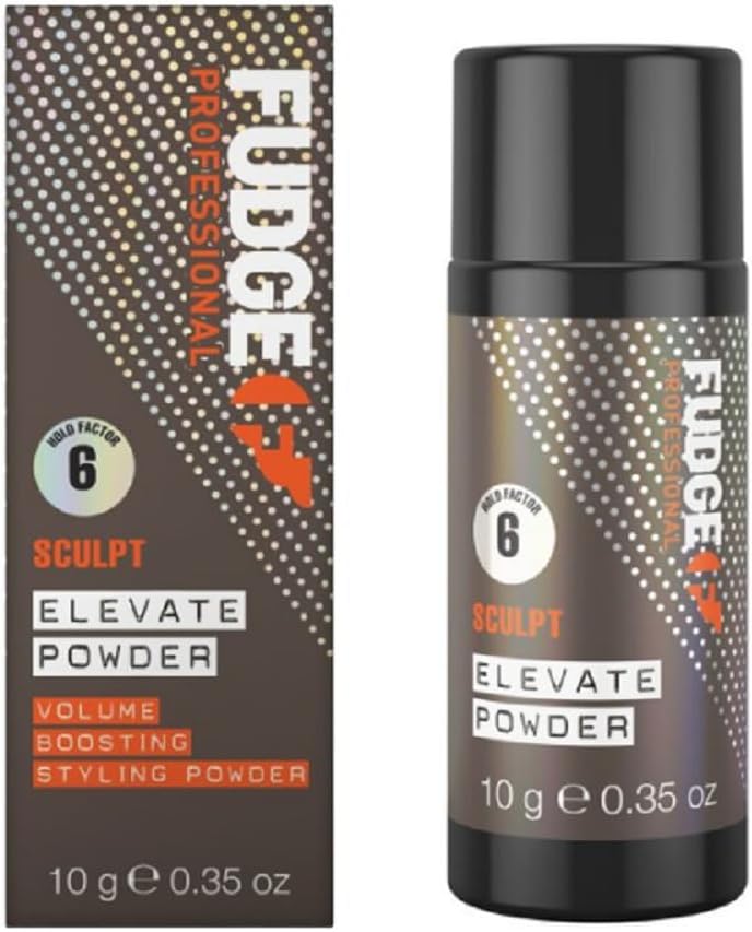 Fudge Professional ElevatePowder, Volume Boosting Styling Powder, Matte Finish, Texturizing Hair Styling, Unisex, 10 g Fudge