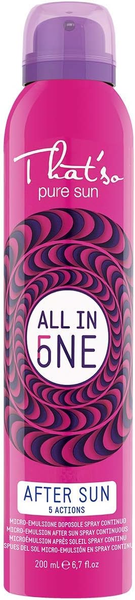 That'so After Sun All in One With Aloe Vera, Transpartent, 200 ml That's so