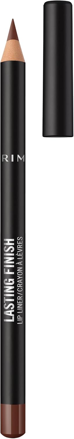 Rimmel Lasting Finish 8HR Lip Liner, Brownie Pie, Highly Pigmented Formula, Long-Wearing Creamy Colour, Precise Application and Seamless Blend, For Big & Plump Lips, Vegan & Cruelty Free, 1.2g Rimmel