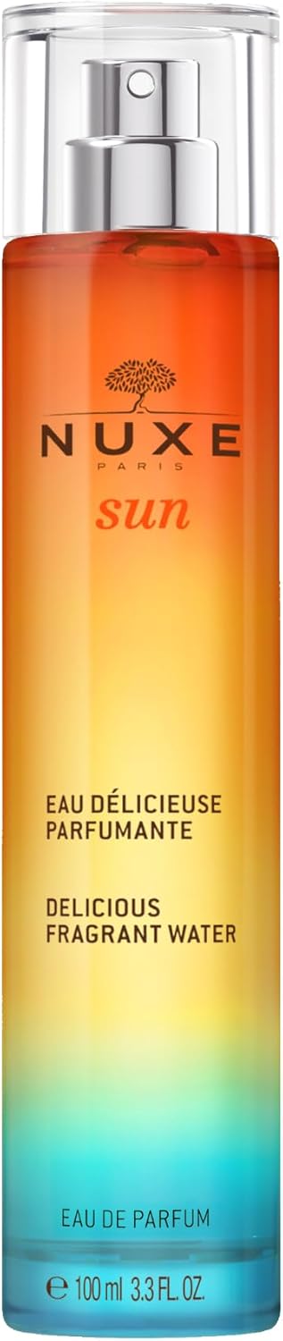 Nuxe Sun Eau de Parfum Delicious Fragrant Water 100ml, Radiant Summer Body Mist, Captures the Warm Glow of Sun-Soaked Skin, With Iconic NUXE Sun Scent, Vegan Formula Greenwize