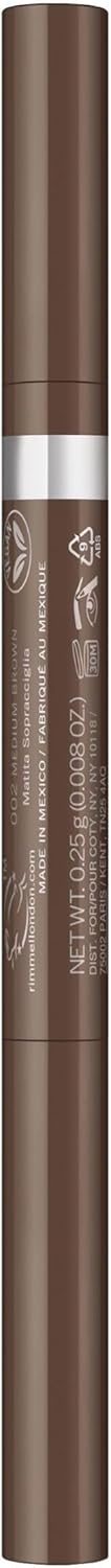 Rimmel Brow this Way Fill & Sculpt Eyebrow Definer, 02- Medium Brown Rimmel