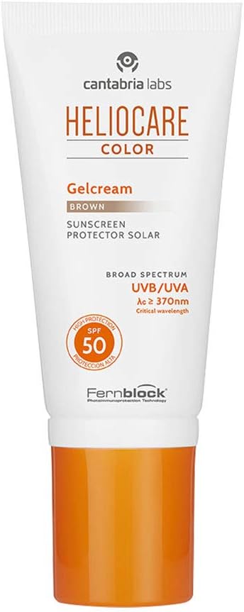 HELIOCARE Color Gelcream SPF 50 Sun Protection, Brown, 50 ml Greenwize