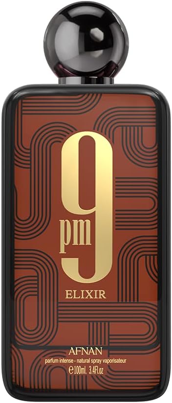 Afnan 9 PM Elixir Unisex Extrait de Parfum, 100ml Afnan