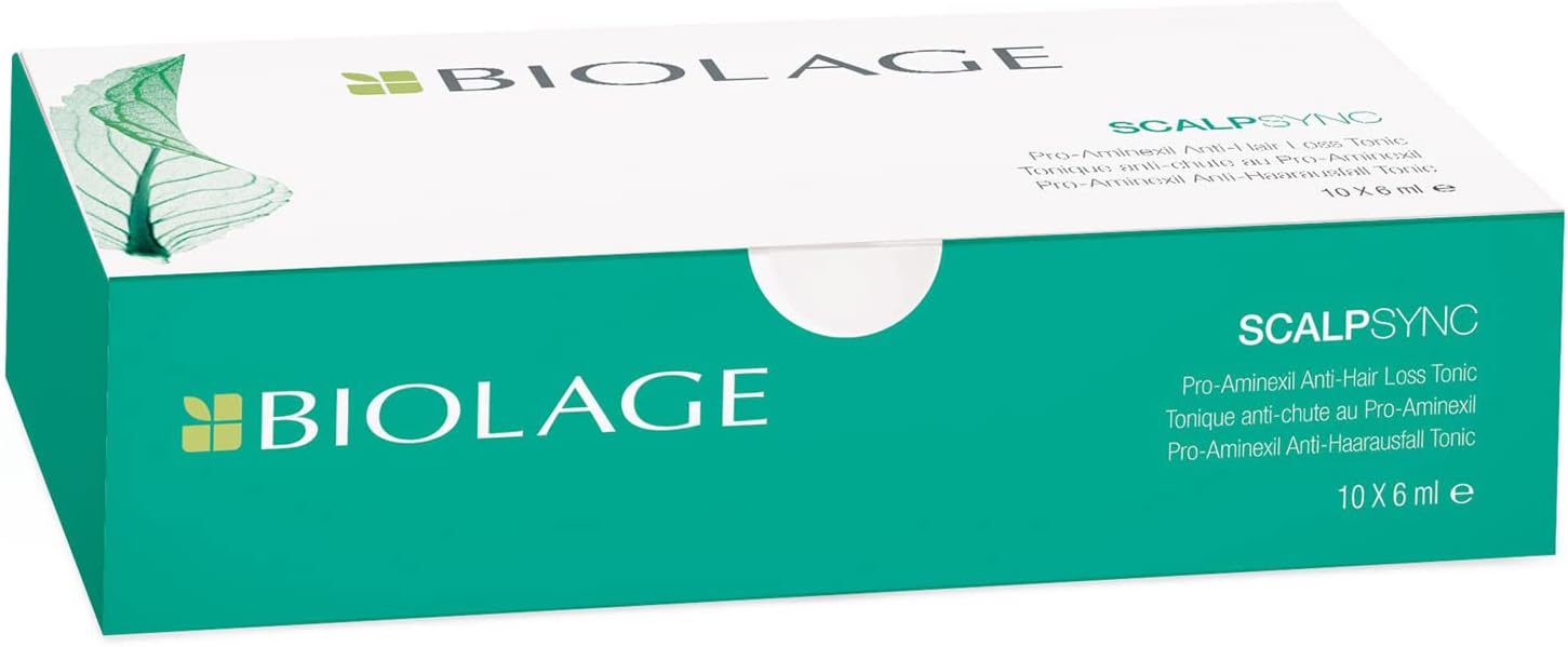 Matrix Biolage ScalpSync Aminexil Hair Treatment 10 Ampoules, 60 ml Greenwize