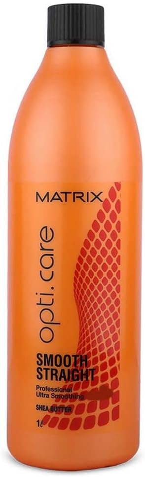 Matrix Opti Care Smooth Straight Professional Conditioner for Straight Hair with Moisturizing Shea Butter and Vitamin E, Paraben Free, 980g Greenwize