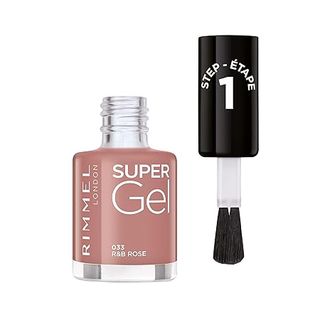 Rimmel London Super Gel Nail Polish - 033 R&B Rose Rimmel