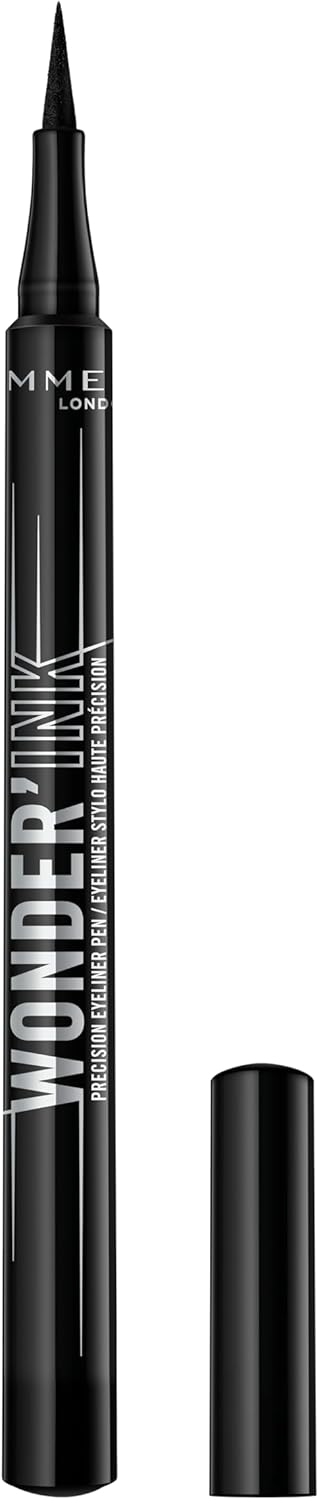 Rimmel Wonder'Ink Liquid Eyeliner, Black, 1 ml Rimmel