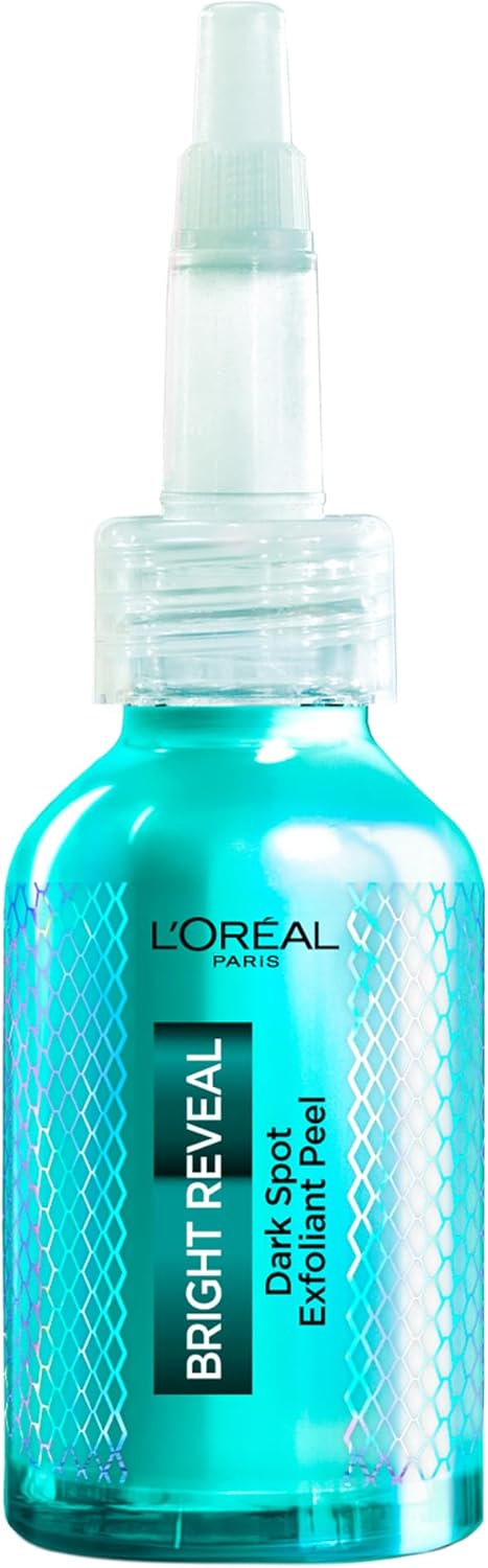 L'Oréal Paris Bright Reveal Dark Spot Exfoliant Peel for Face, Niacinamide, Brightens and Renews Skin, Fast Action on Post-Acne Marks & Dark Spots, Reduces Pores, 25ml Greenwize