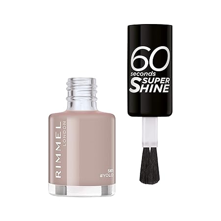 Rimmel 60 Seconds Super-Shine Nail Polish, Yolo 561, 8 ml Rimmel