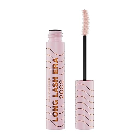 Max Factor 2000 Calorie Long Lash Era, 002 Black Brown, Lengthening Tubing Mascara, Bold Volume, Visibly Longer Lashes, Curved Brush Design, All-Day Wear, Clump-Free, Smudge-Proof, 7.8ml Max Factor