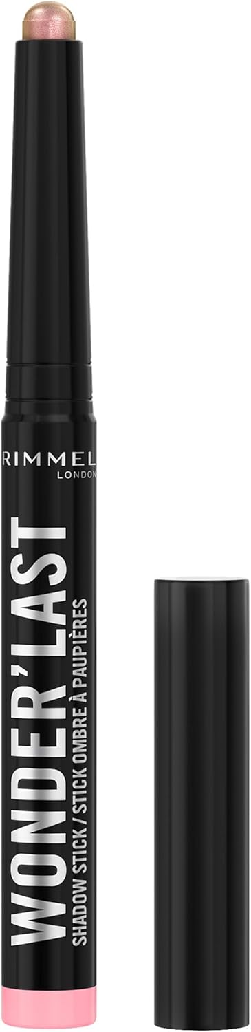 Rimmel Wonder'Last Shadow Stick, 006 Mermaid Blush, Easy To Apply, One Swipe Eyeshadow, Lasts All Day, Ultra-Creamy Formula, Buildable, Smudgeproof, Vegan Greenwize