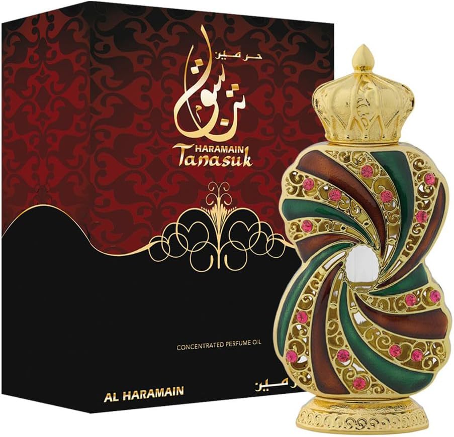 Al Haramain Tanasuk Perfume Oil - 12 ml | Amber Vanilla Perfume Greenwize