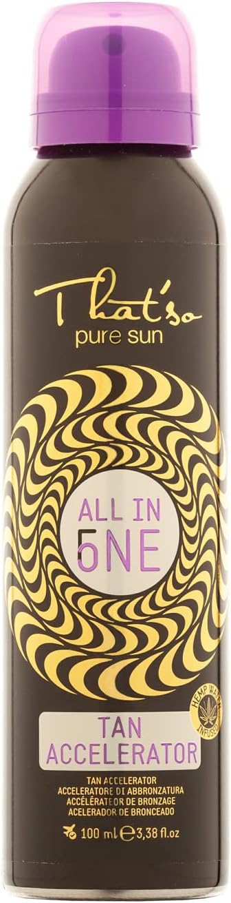 Tanning Accelerator, That'so All-in-one, Bronze, 100ml, Transparent That's so