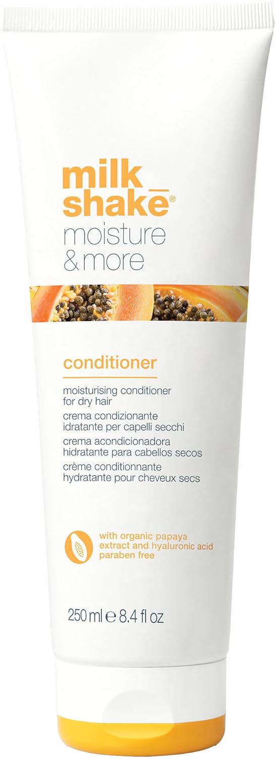 milk_shake | Moisture & More Conditioner 250 ml, Moisturising Conditioning Cream for Dry Hair, Made in Italy Milkshake