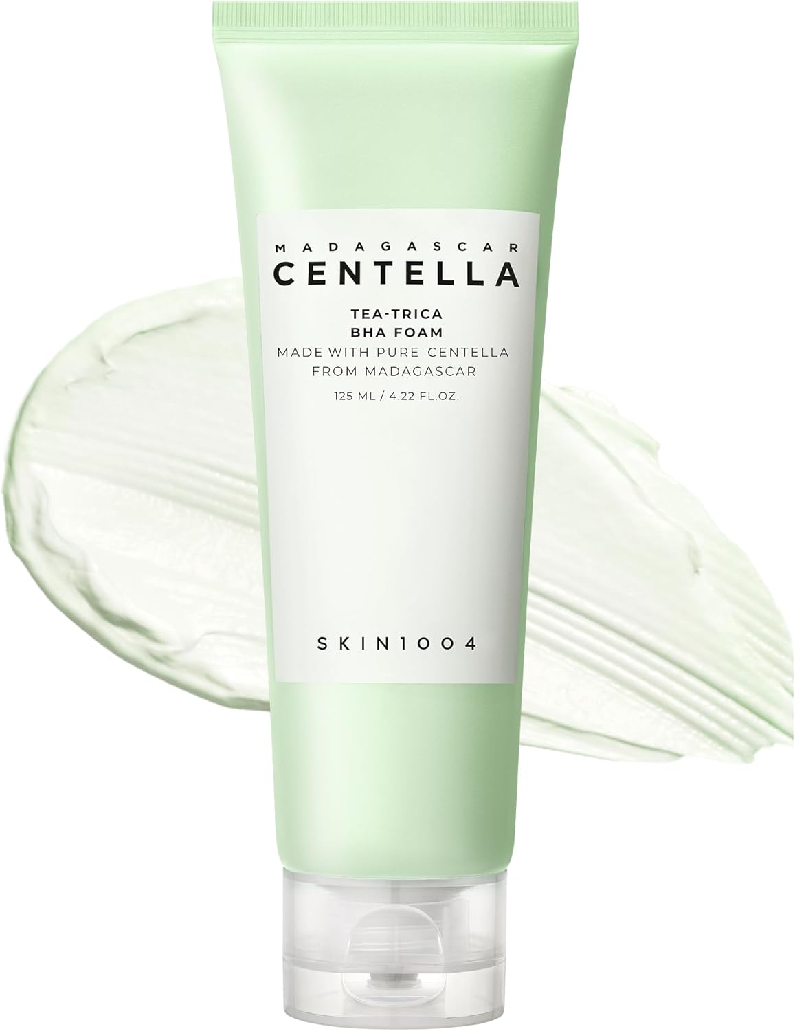 SKIN1004 Madagascar Centella Tea-Trica BHA Foam 125 ml Professional Cleansing Care Relieves Acne Prone Skin SKIN1004