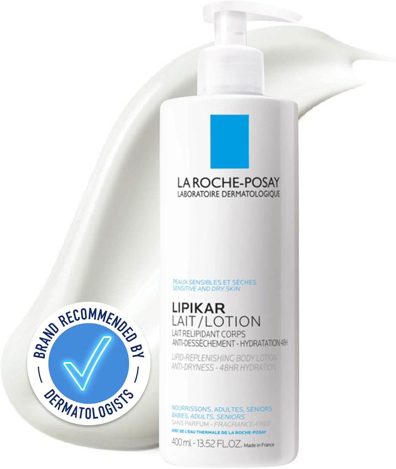 La Roche-Posay Lipikar Lait Lipid-Replenishing Anti-Dryness Body Milk 400ml La Roche-Posay