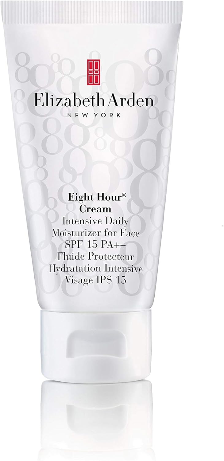 Elizabeth Arden Aloe Vera Eight Hour Cream, Intensive Daily Face Cream Moisturizer SPF15, 50 ml (Pack of 1) Greenwize