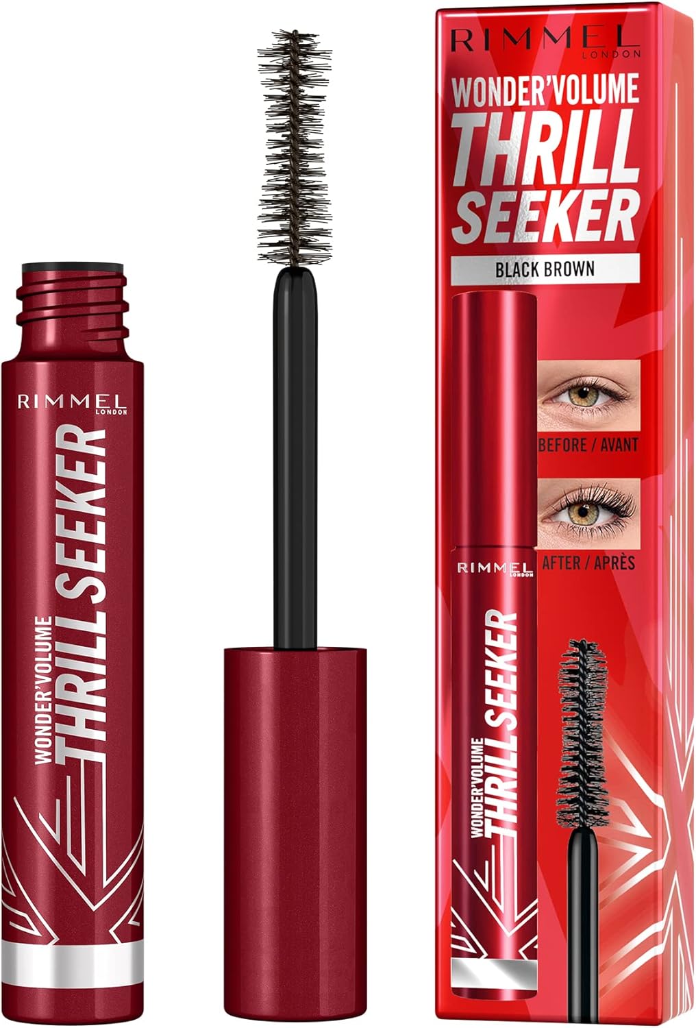 Rimmel London Thrill Seeker Mascara Brown Black Rimmel