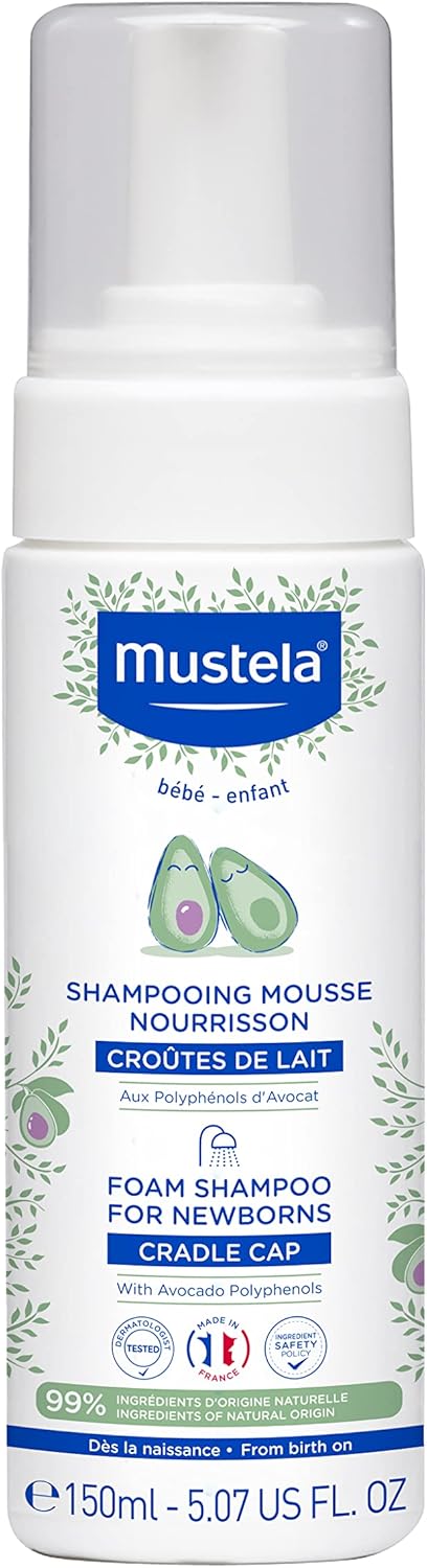 Mustela Foam Shampoo For Newborns 150ml Greenwize