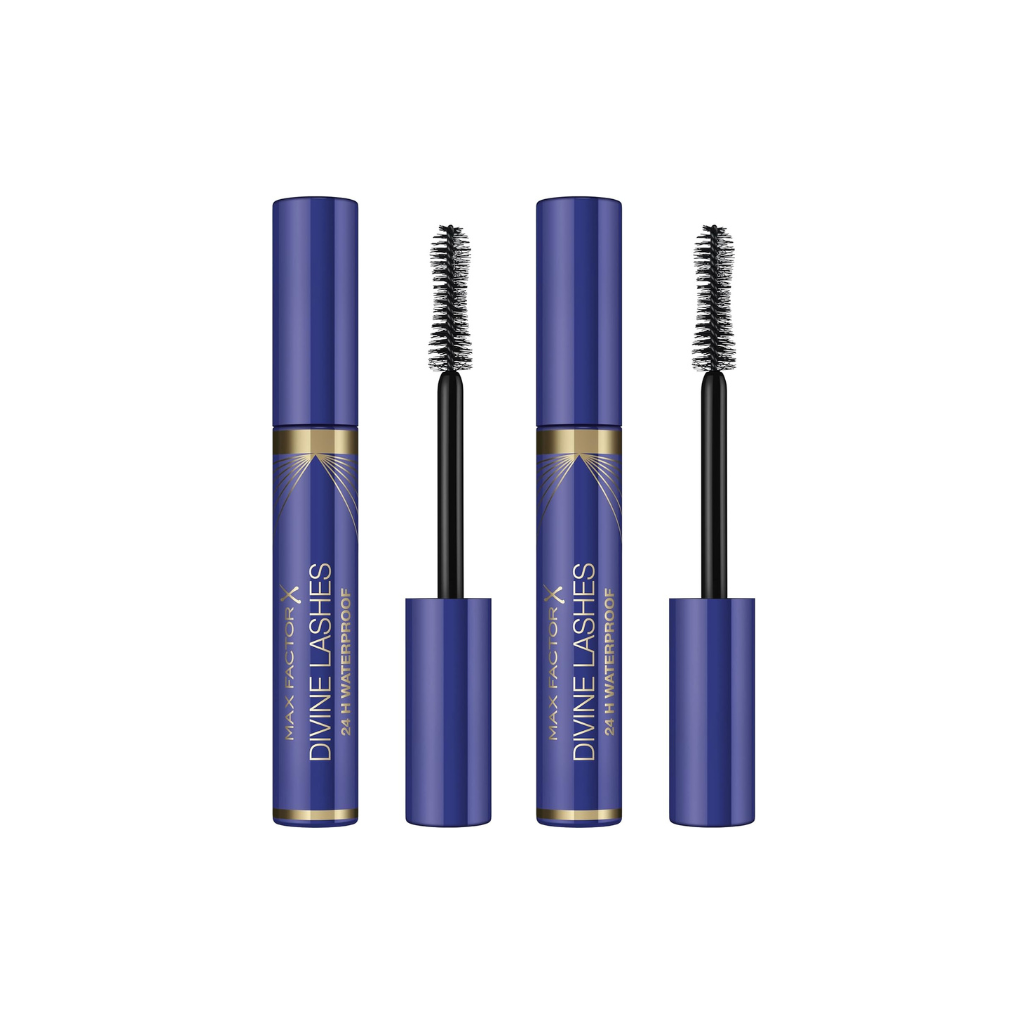 Max Factor Divine Lashes Mascara, Waterproof (Pack of 2) Max Factor