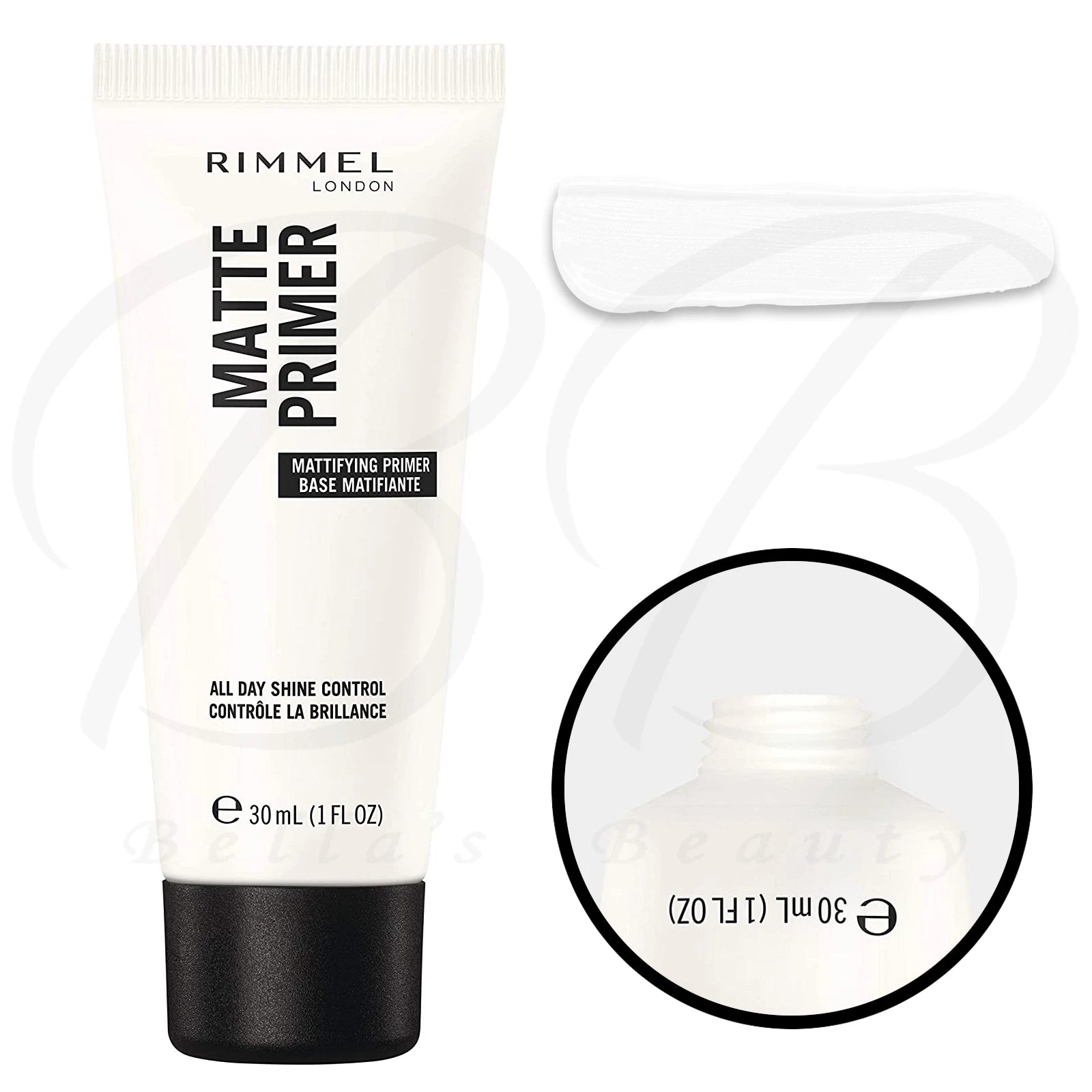 RIMMEL Lasting Matte Lightweight Mattifying Hydrating All Day Primer 30ml Rimmel