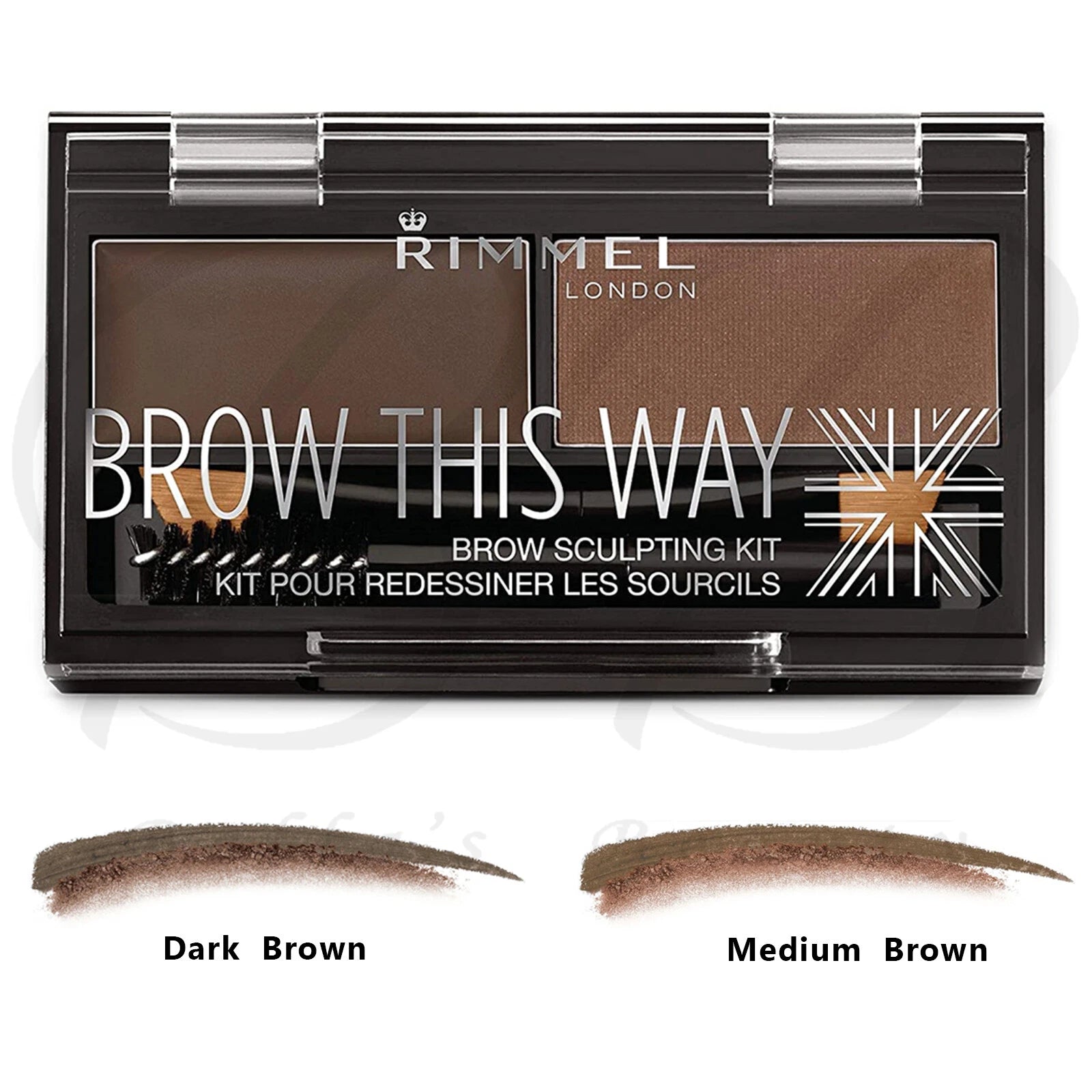 RIMMEL London Brow This Way Eyebrow Powder Sculpting Kit Rimmel