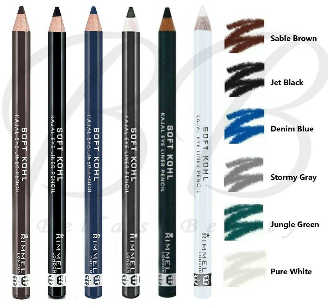 RIMMEL London Soft Kohl Kajal Professional Eyeliner Pencil Rimmel