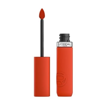 L'Oréal Paris Liquid Lipstick, Intense Colour, Longwear Matte Formula with Hyaluronic Acid, Transfer- and Smudge-Resistant, Infallible Matte Resistance, Shade: 300 Sunbathing LOreal Paris