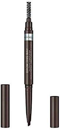 Rimmel London Brow This Way Fill & Sculpt Eyebrow Definer, Pack of 1 Greenwize