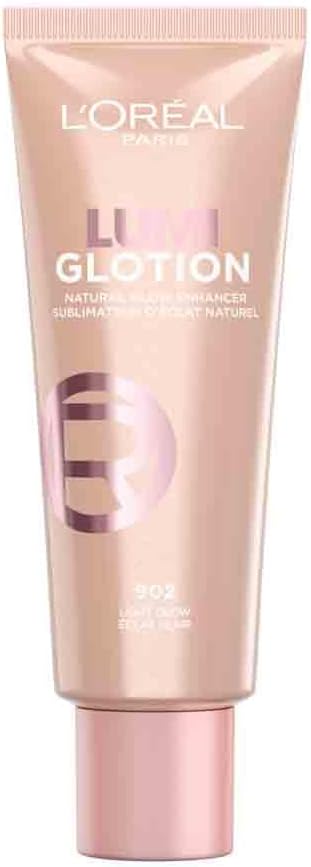 L'Oréal Paris Multi-Use Glow Enhancer, 24h Hydration with Shea Butter and Glycerin, for Face and Body, Paradise Lumi Glotion, Shade 902: Light Glow, 40 ml ‎L'Oréal Paris