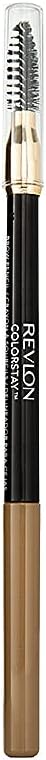 Revlon Colorstay Eyebrow Pencil with Spoolie Brush, Waterproof, Longwearing, Angled Tip Applicator for Perfect Brows, Blonde (205) Greenwize