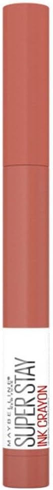 Maybelline New York Super Stay Ink Crayon Matte and Long Lasting Lipstick Number 100 Reach High 1.5g Greenwize