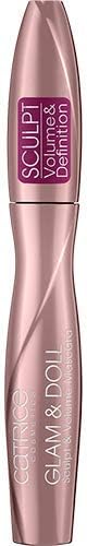 Catrice Glam & Doll Sculpt & Volume Mascara, No. 010, Black, Volumising, Defining, Matt, Vegan, No Microplastic Particles, Nanoparticles Free, No Perfume, Pack of 1 (9.5 ml) Greenwize