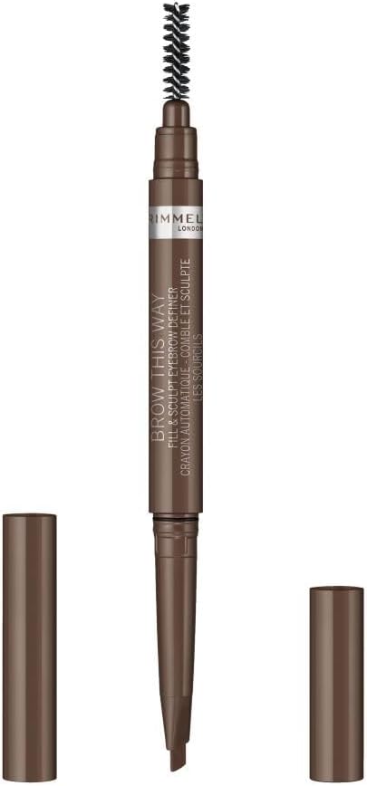 Rimmel Brow this Way Fill & Sculpt Eyebrow Definer, 02- Medium Brown Rimmel