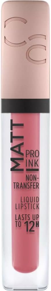 Catrice Matt Pro Ink Non-Transfer Liquid Lipstick, No. 060 I Choose Passion, Pink, Matte, Intense, Colour-Intense, Vegan, Alcohol-Free, Paraben Free (5 ml) Greenwize