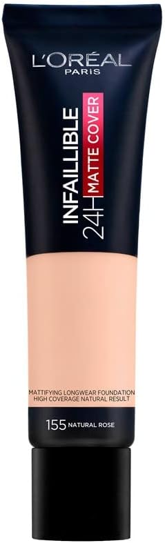 Infaillible 24H Matte Cover Foundation N. 155 Naturel Ros Greenwize