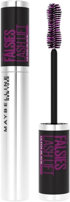 Maybelline New York False Lash Effect Mascara, The Falsies Lash Lift, Colour: Ultra Black, 9.6 ml Greenwize