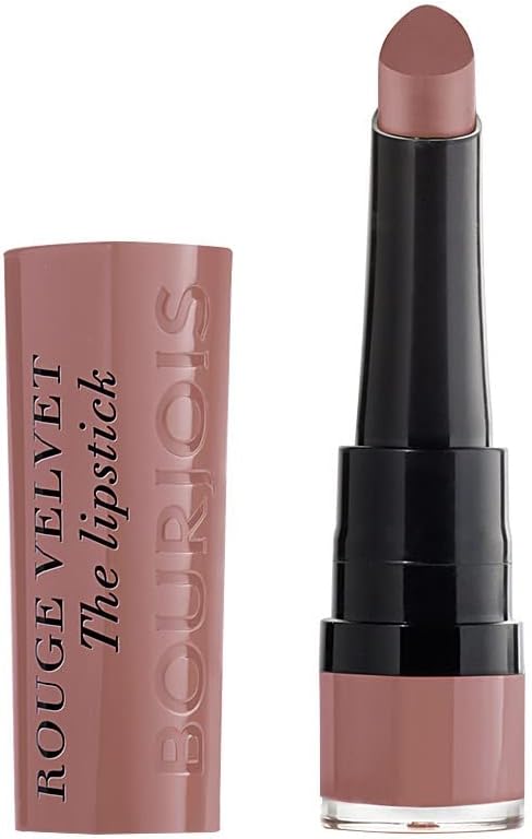 Bourjois Rouge Velvet The Lipstick Bullet Lipstick 13 Nohalicious Nudes, 2.4g, 29166438013 Bourjois