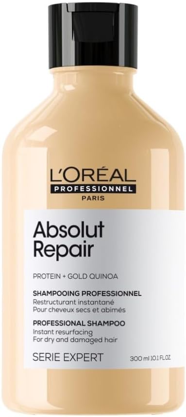 L’Oréal Professionnel Absolut Repair Hydrating Shampoo, For Dry hair, intense softness & shine, moisturising & nourishing Greenwize