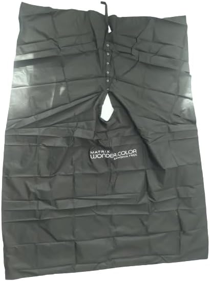 E Black Salon Hair Cutting Gown Barber Cape Cloth, Waterproof Hairdressers Gown for Hair Styling, Cutting and Coloring Styling Greenwize