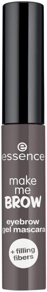 essence cosmetics Make Me BROW Eyebrow Gel Mascara, Eyebrows, with Filling Fibres, No. 04 Ashy Brows, Brown, Defining, Gely, Vegan, Microplastic Particles Free, Nanoparticles Free (3.8 ml) Greenwize