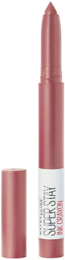 Maybelline Lipstick, Superstay Matte Ink Crayon Longlasting Nude Lipstick With Precision Applicator 15 Lead The Way Greenwize