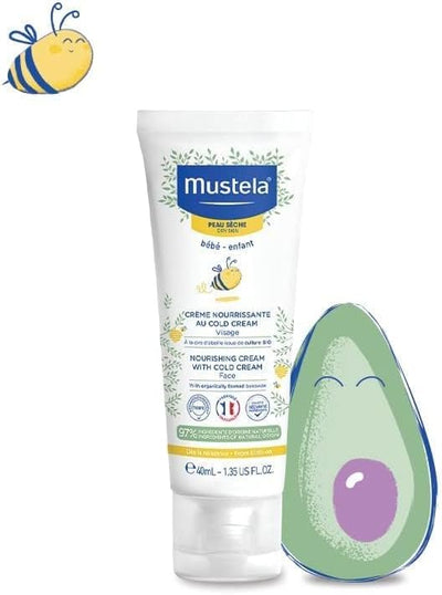 Mustela PS CREME NOURRISSANTE AU COLD CREME 40 ML/PS VOEDENDE CREME MET COLD CREAM 40 ML Greenwize