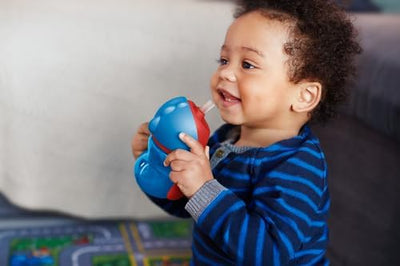 Philips Avent Sippy Cup for Toddlers & Babies, BPA Free, Red & Blue (Model SCF796/01) Greenwize