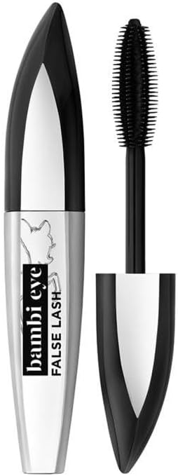 L'Oreal Paris Mascara, Bambi Eye False Lash Mascara, Extra Black for Lasting Curl and Definition, 8.9 ml Greenwize