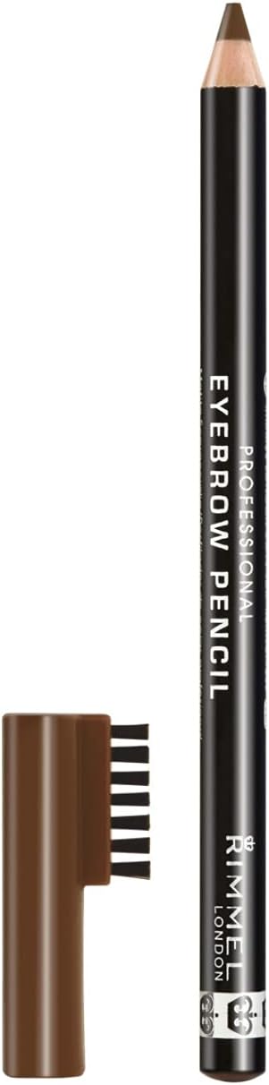 Rimmel Professional Eyebrow Pencil, Hazel, 1.4g (Pack of 1) Rimmel